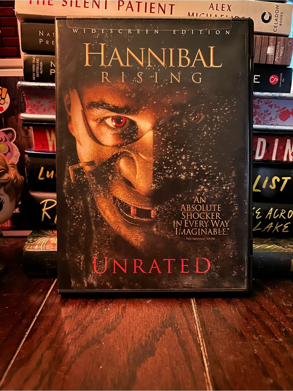 Hannibal Rising Unrated DVD - Black and Red Cover